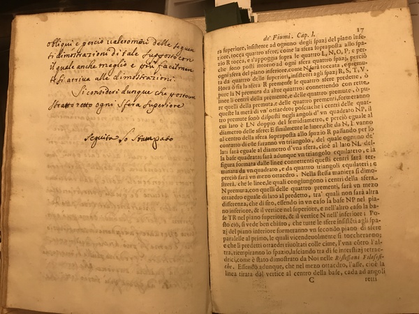 DELLA NATURA DE' FIUMI, trattato fisico- matematico . in cui …