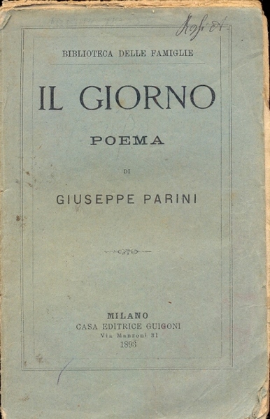 Il giorno. Poema.