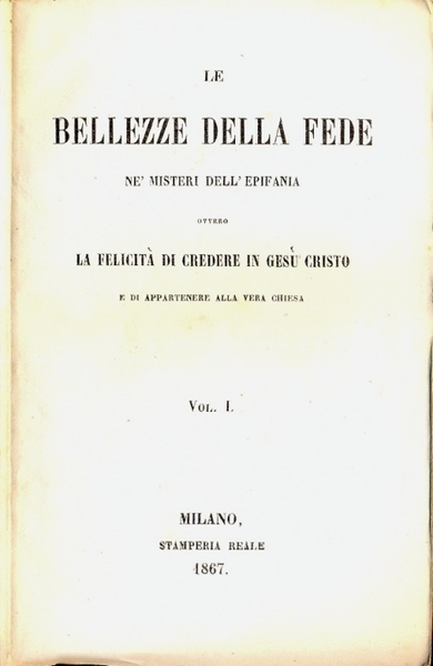 Le bellezze della fede.