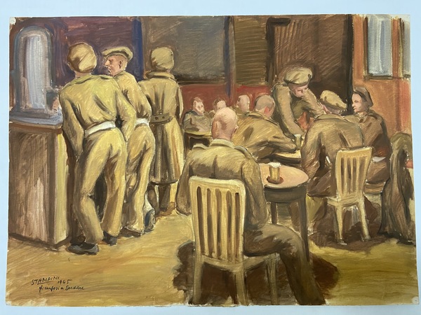 Gli inglesi alla birreria Wiirer di Gardone.