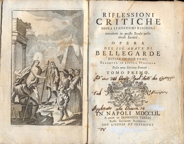 Riflessioni critiche sopra i costumi ridicoli introdotti in questo secolo …