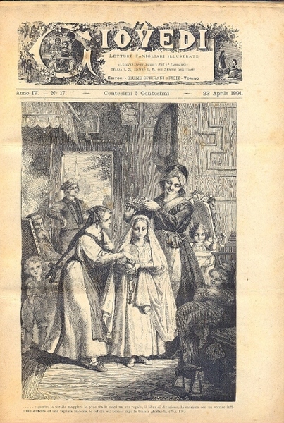 Il Giovedì. Letture famigliari illustrate. Rivista settimanale diretta da Stefano …