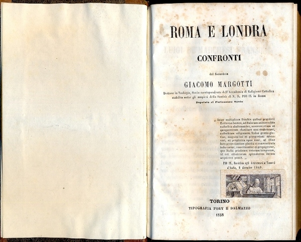 Roma e Londra Confronti.