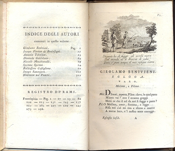 Egloghe boscherecce del secolo XV - XVI (Parnaso italiano).
