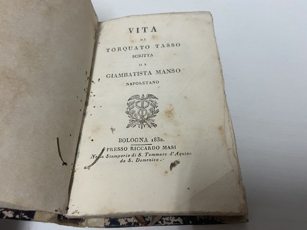 Vita di Torquato Tasso.