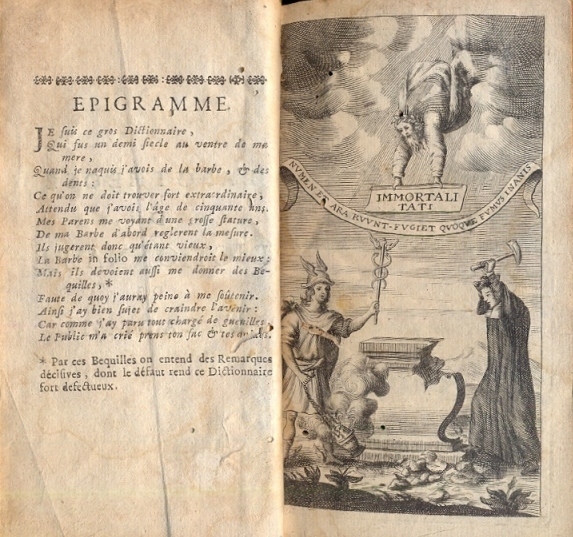 L'Apotheose du dictionnaire de l'Academie, et son Expulsion de la …