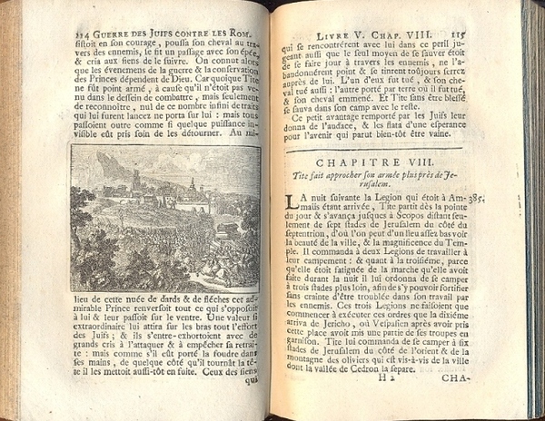 Histoire de la Guerre des Juifs contre les Romains.