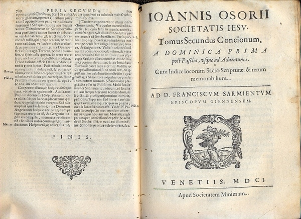 Concionum. Cum Indice locorum Sacrae Scripturae, & rerum memorabilium.