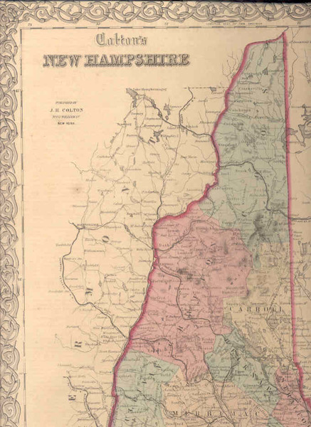 Carte geografiche di Stati e Città dell'America.