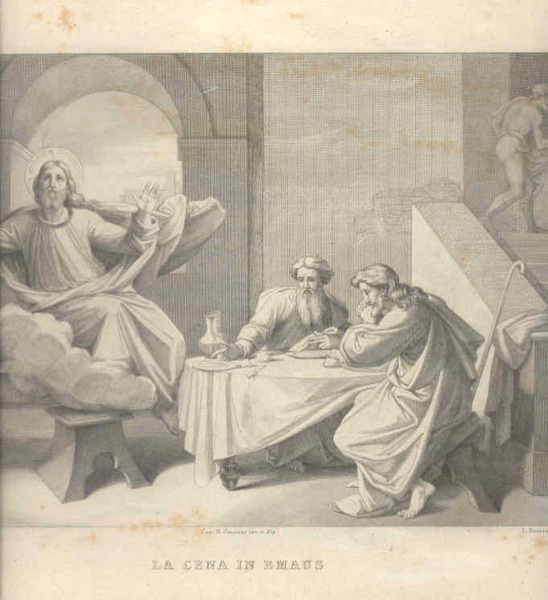 La cena in Emmaus.