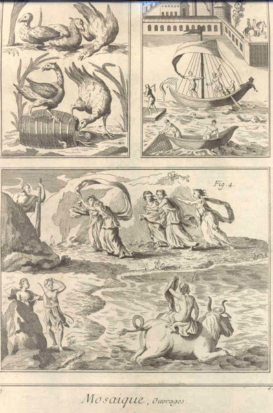 Mosaique, ouvrages. Pl. 2.