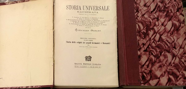 Storia delle origini dei popoli germanici e romanici.