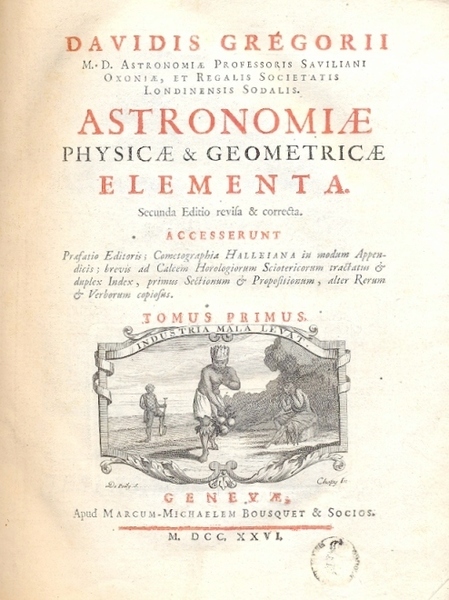 Astronomiae physicae & geometricae elementa.