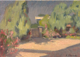 Giardino a Santa Severa. Campagna romana.