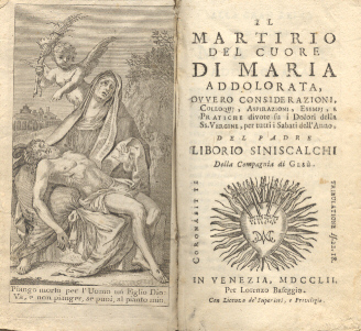 Il martirio del cuore di Maria Addolorata, ovvero considerazioni, colloqui, …