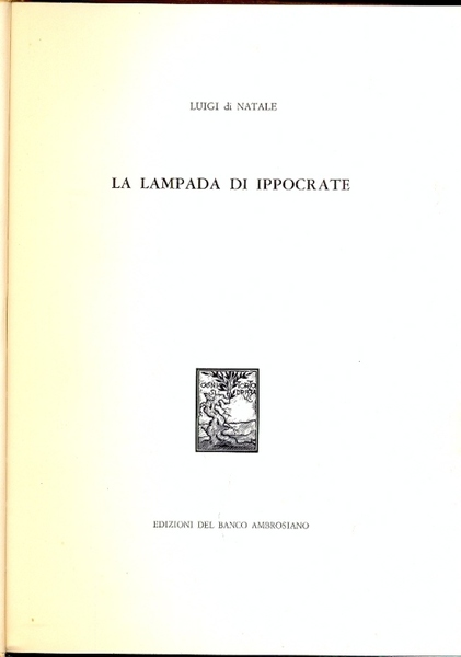 La Lampada di Ippocrate.