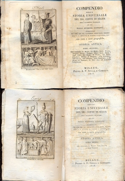 Compendio della storia universale . Ad uso della studiosa gioventù. …