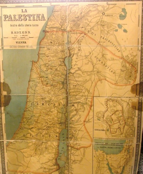 La Palestina teatro della Storia Sacra.