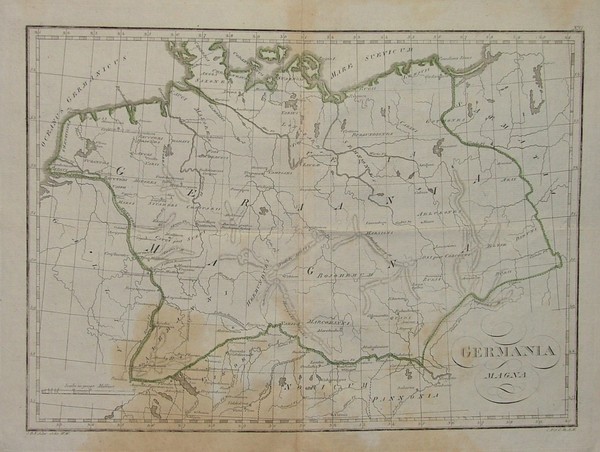 Germania Magna - tratta da "Tabulae geographicae orbis veteribus noti".