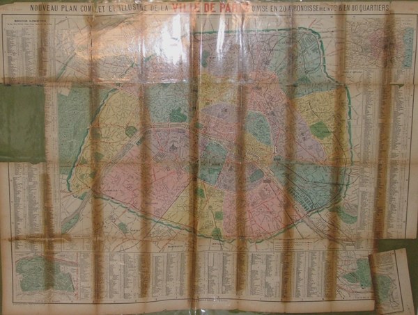 Nouveau plan pomplet et illustre de la Ville de Paris …