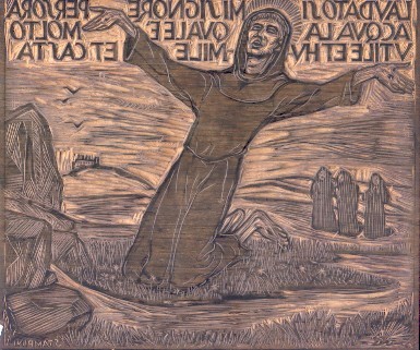 Schermitori. San Francesco, Laudato si mi Signore per Sora Acqua.