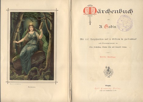 Marchenbuch. Mit 157 Holzschnitten und 6 Bildern im Farbendruck nach …