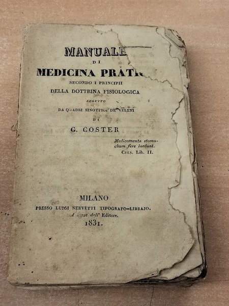 Manuale di medicina pratica secondo i principii della dottrina fisiologica. …