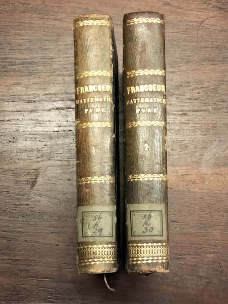 Corso completo di matematiche pure. 2 Volumi.