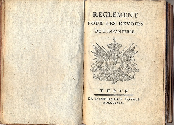 Reglement pour les devoirs de l'infanterie.