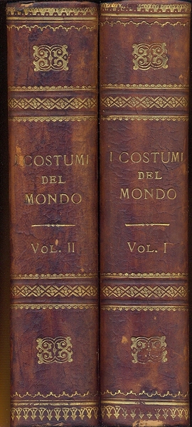 I costumi del mondo.Illustrazione popolare delle usanze, dei riti, delle …