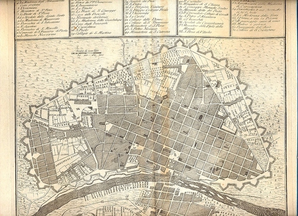 Atlante dell'America contenente le migliori carte geografiche: Piano scenografico della …