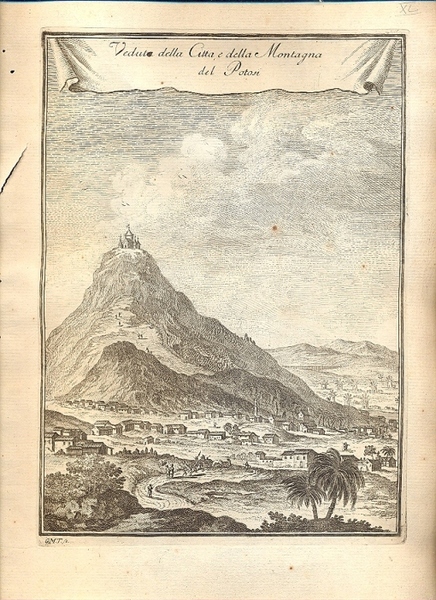 Atlante dell'America contenente le migliori carte geografiche: Veduta della città …
