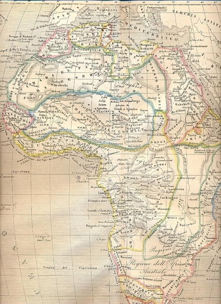 Carte geografiche tratte dall'Atlante di Geografia Universale Cronologico, Storico, Statistico …
