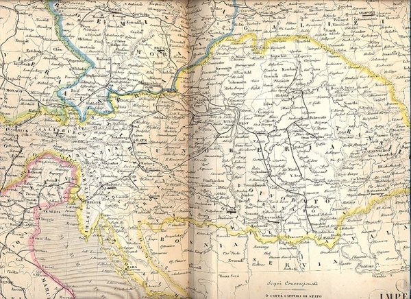 Carte geografiche tratte dall'Atlante di Geografia Universale Cronologico, Storico, Statistico …