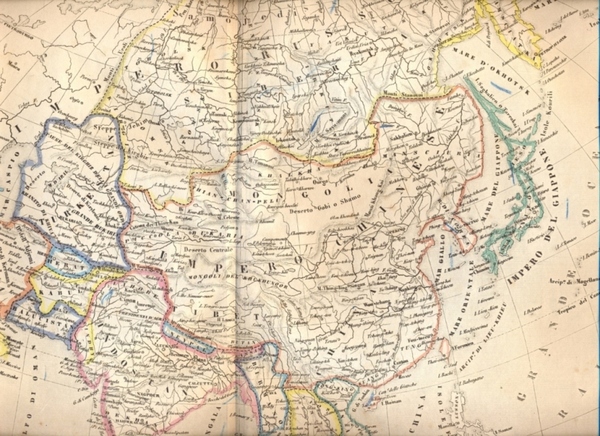 Carte geografiche tratte dall'Atlante di Geografia Universale Cronologico, Storico, Statistico …