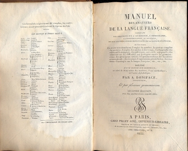 Manuel des amateurs de la langue francaise, contenant des solutions …