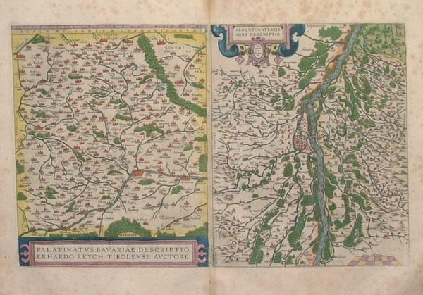 Palatinatus Bavariae descriptio,Erhardo Reych Tirolense auctore. Argentor Atensis agri descriptio.