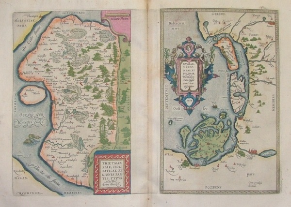 Thietmarsiae, Holsaticae regionis partis typus. - Ruciae, Usedomiae, et Iulinae. …