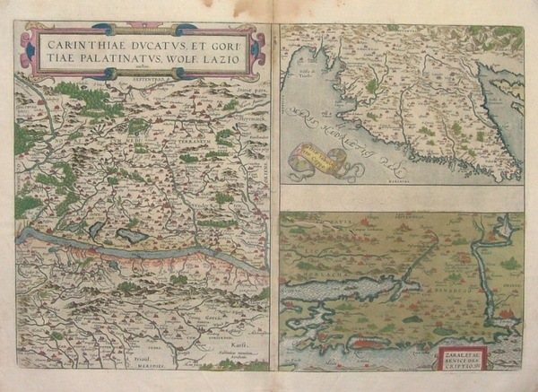 Carinthiae ducatus, et Goritiae Palatinatus, Wolf. Lazio. Zarae, et Sebenici …