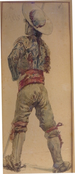 El picador. Corrida de toros.