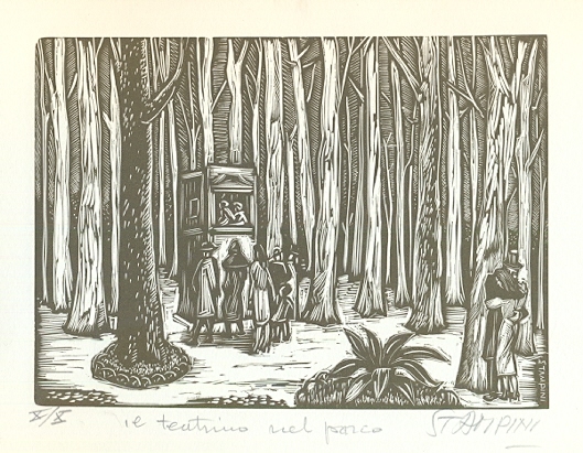 Il teatrino nel parco.