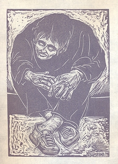 L'afflitto.