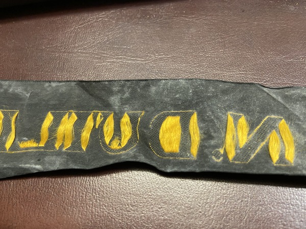 Fascia di un berretto Regia Marina in particolare della R.N. …