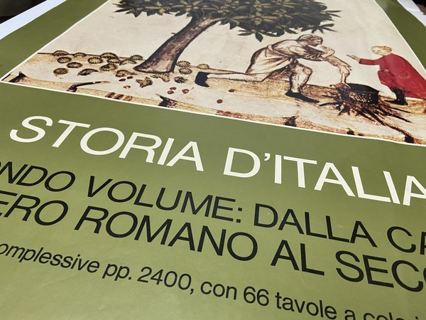 Locandina Storia D'Italia secondo volume: dalla caduta dell'Impero Romano al …