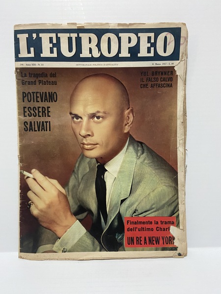Rivista l'Europeo maggio 1957 In quarta di copertina Ava Gardner …