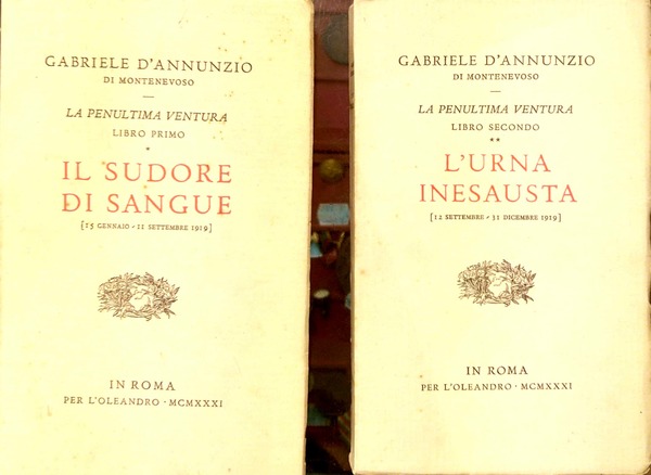 La penultima ventura.