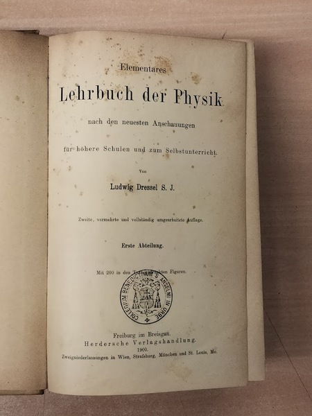 Elementares Lehrbuch der Physik nach den neuesten Anschauungen für höhere …