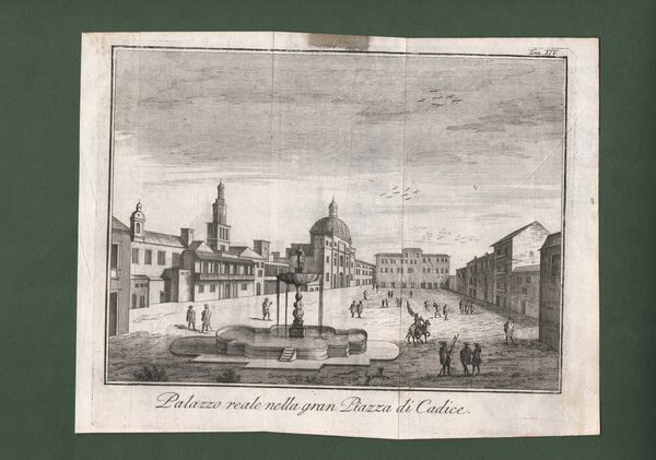 PALAZZO REALE NELLA GRAN PIAZZA DI CADICE .Lo stato presente …