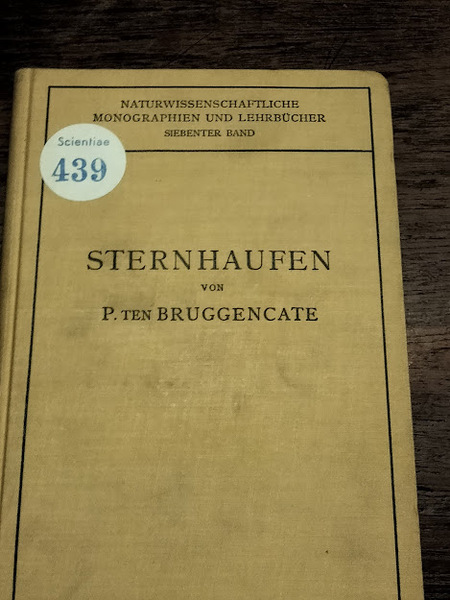 Sternhaufen. Ihr Bau, ihre stellung zum Sternsystem und ihre Bedeutung …
