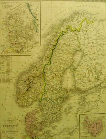 Suède et Danemark (Atlas de Géographie ancienne et moderne adopté …